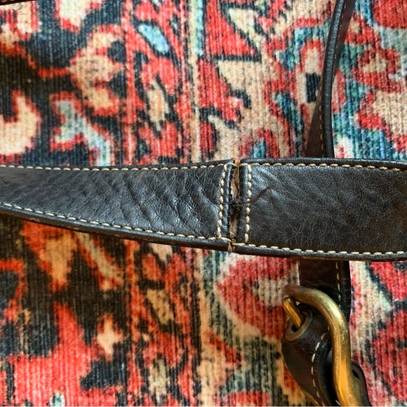 Vintage Coach Crossbody Black Bag - Picture 11 of 16